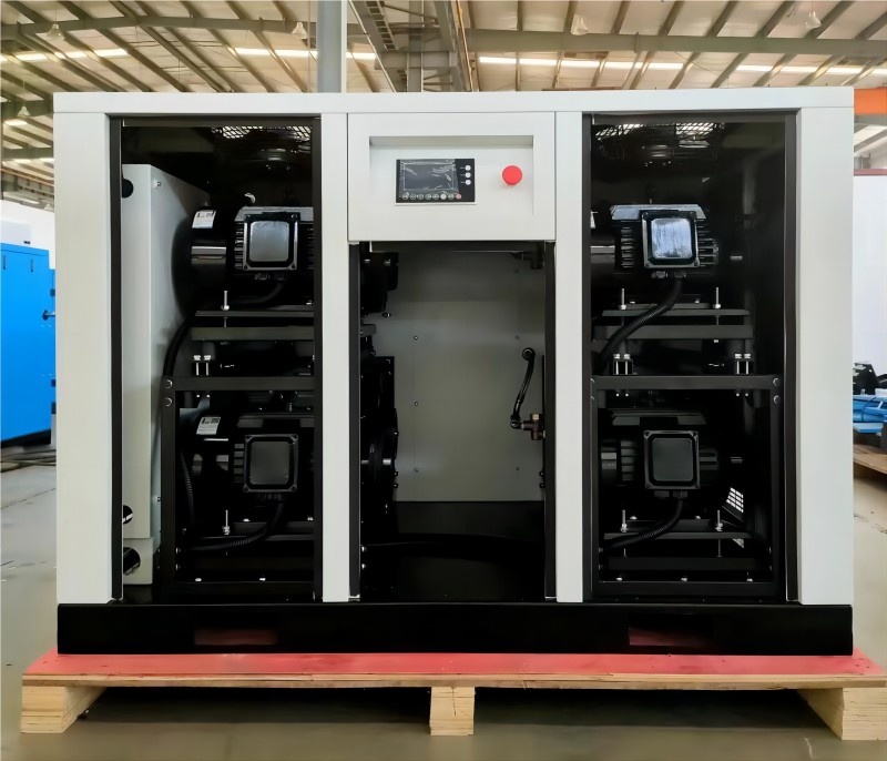22kw Oil Free Scroll Air Compressor 8bar for Heidelberg Printing Machine